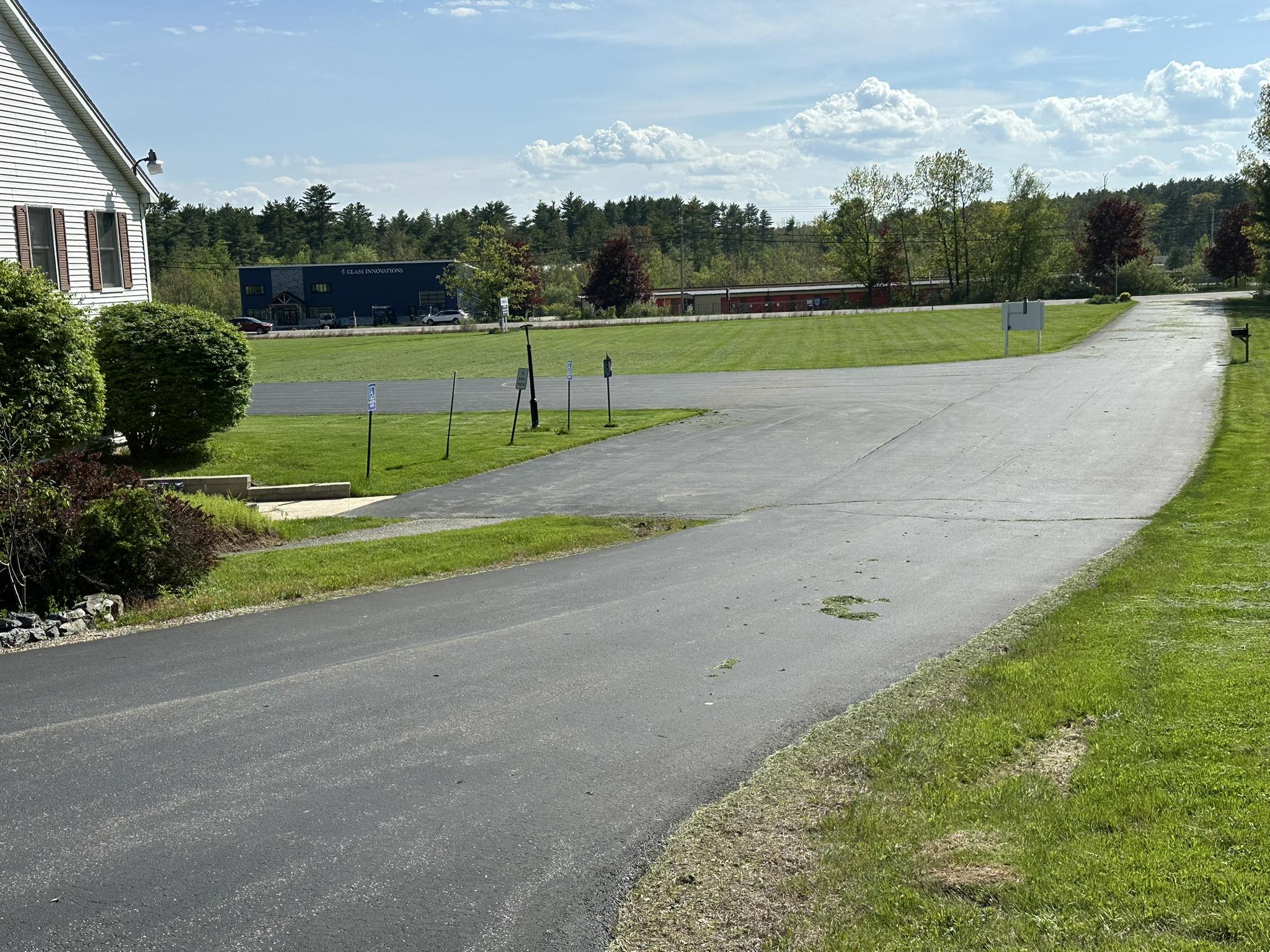 Lawn care work example 4